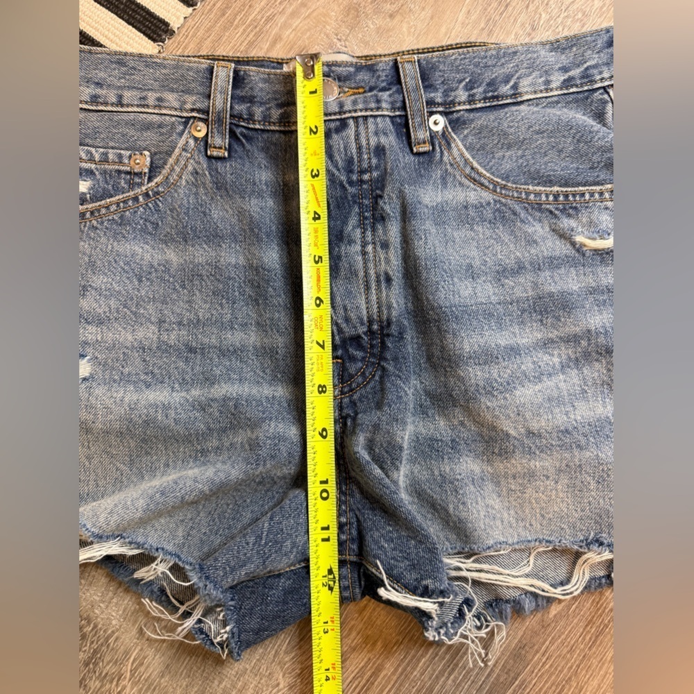 Everlane Relaxed 90s Shorts Organic Cotton Size 27 - Picture 6 of 11